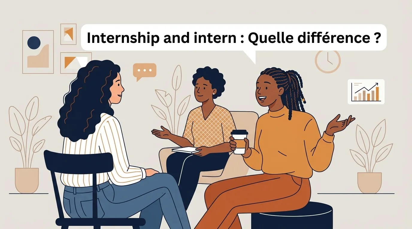 Internship et intern : différence et usage en anglais