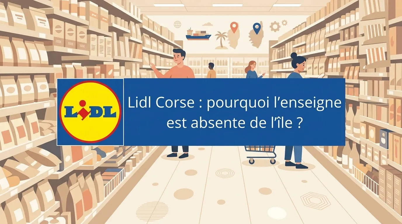 Lidl en Corse : les vraies raisons de son absence