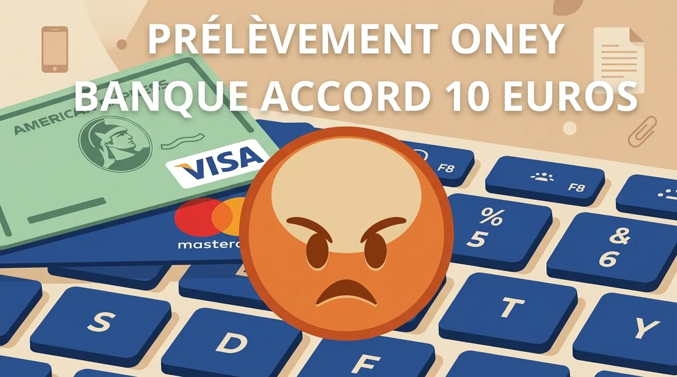 Prélèvement Oney 10 euros : origines et résiliation