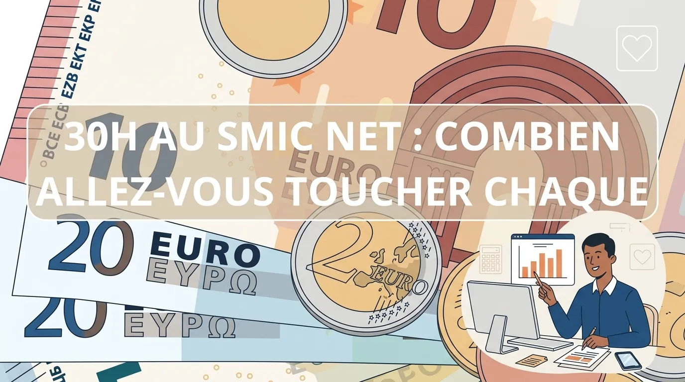 30H au SMIC net : votre salaire mensuel en 2025