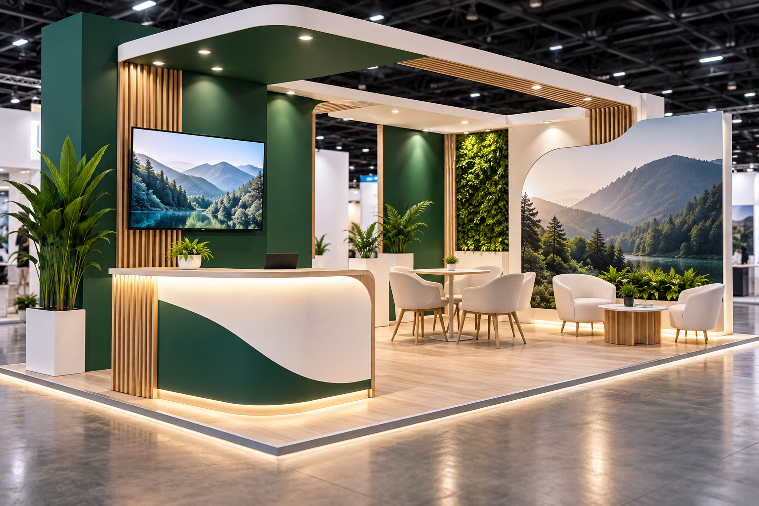 Stand personnalisé : conception sur mesure pour entreprise