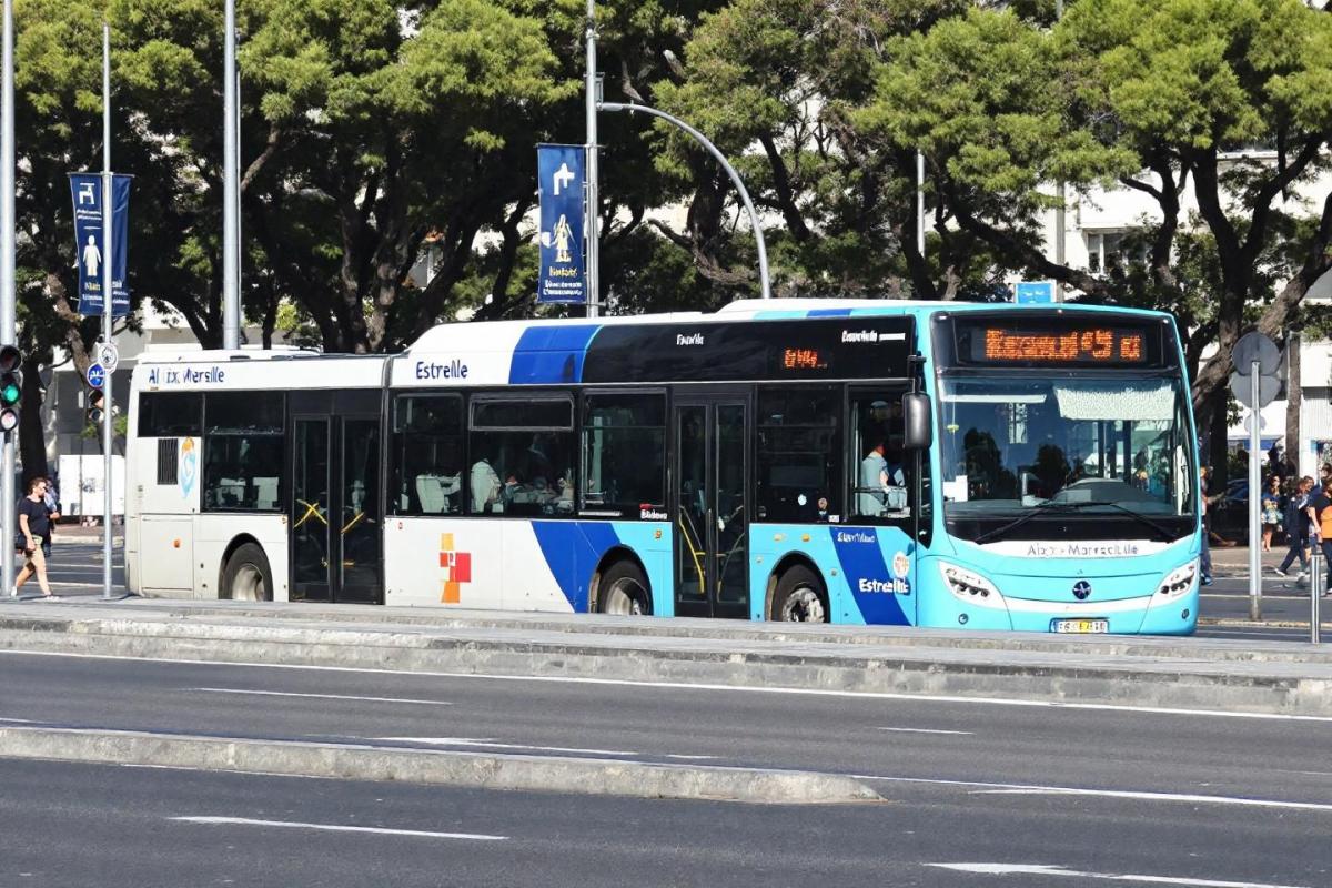 Esterelle : liaisons bus entre Aix-en-Provence et Marseille, horaires et tarifs