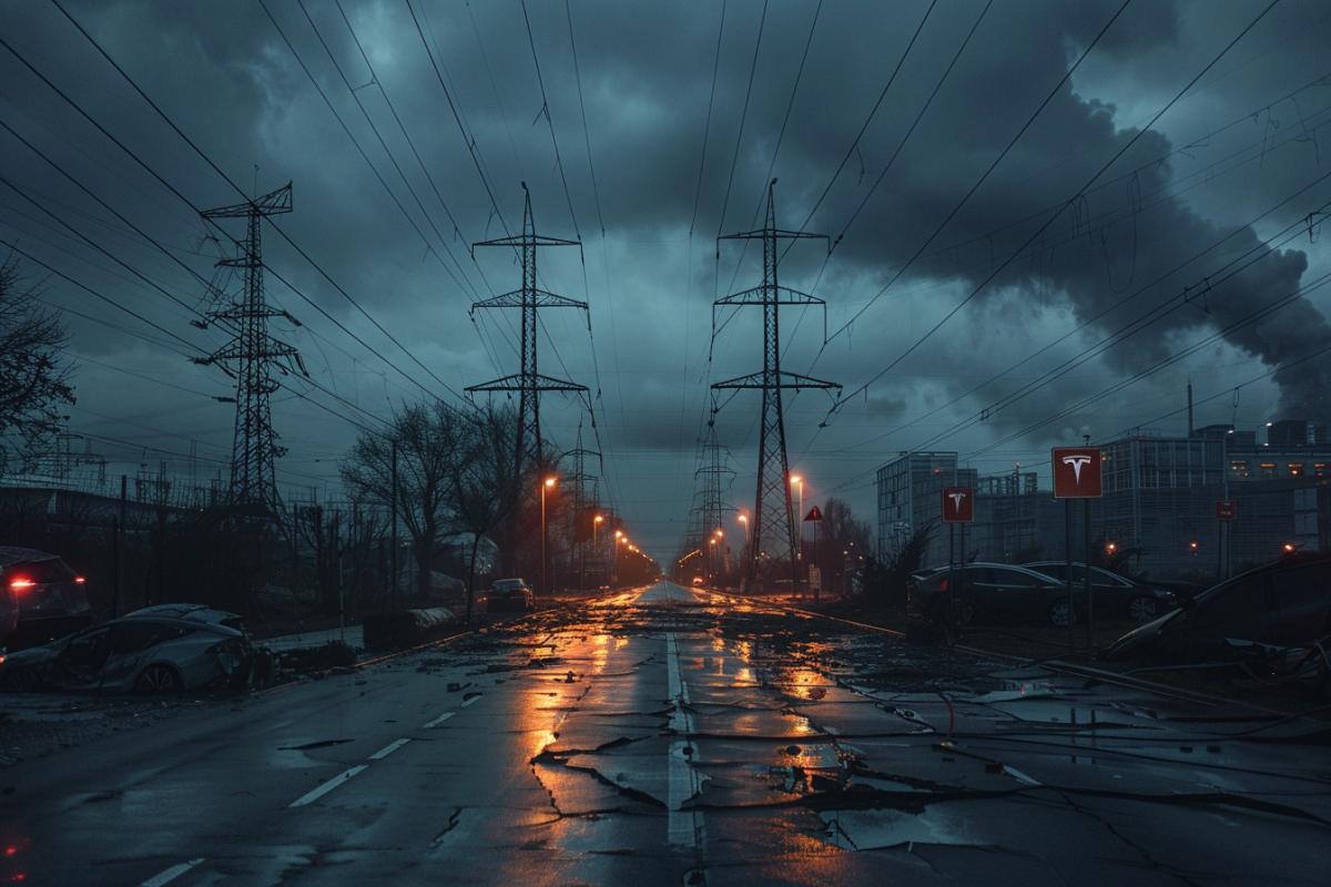 Extrême gauche vise Tesla à Berlin pour "le plus grand black-out" : acte de sabotage révélé