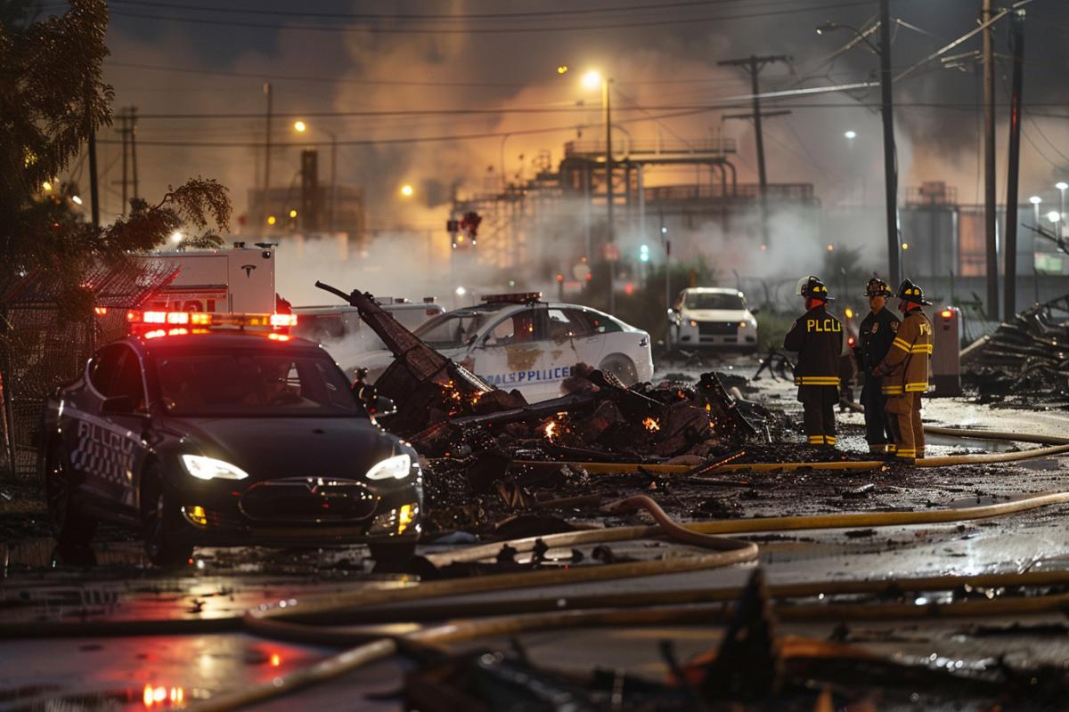 Extrême gauche vise Tesla à Berlin pour 