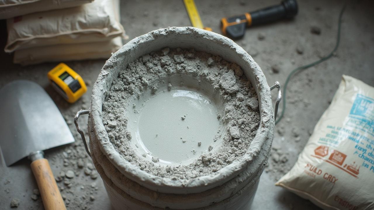 Guide complet du dosage de chape maigre au seau : tableau pratique pour vos travaux de construction