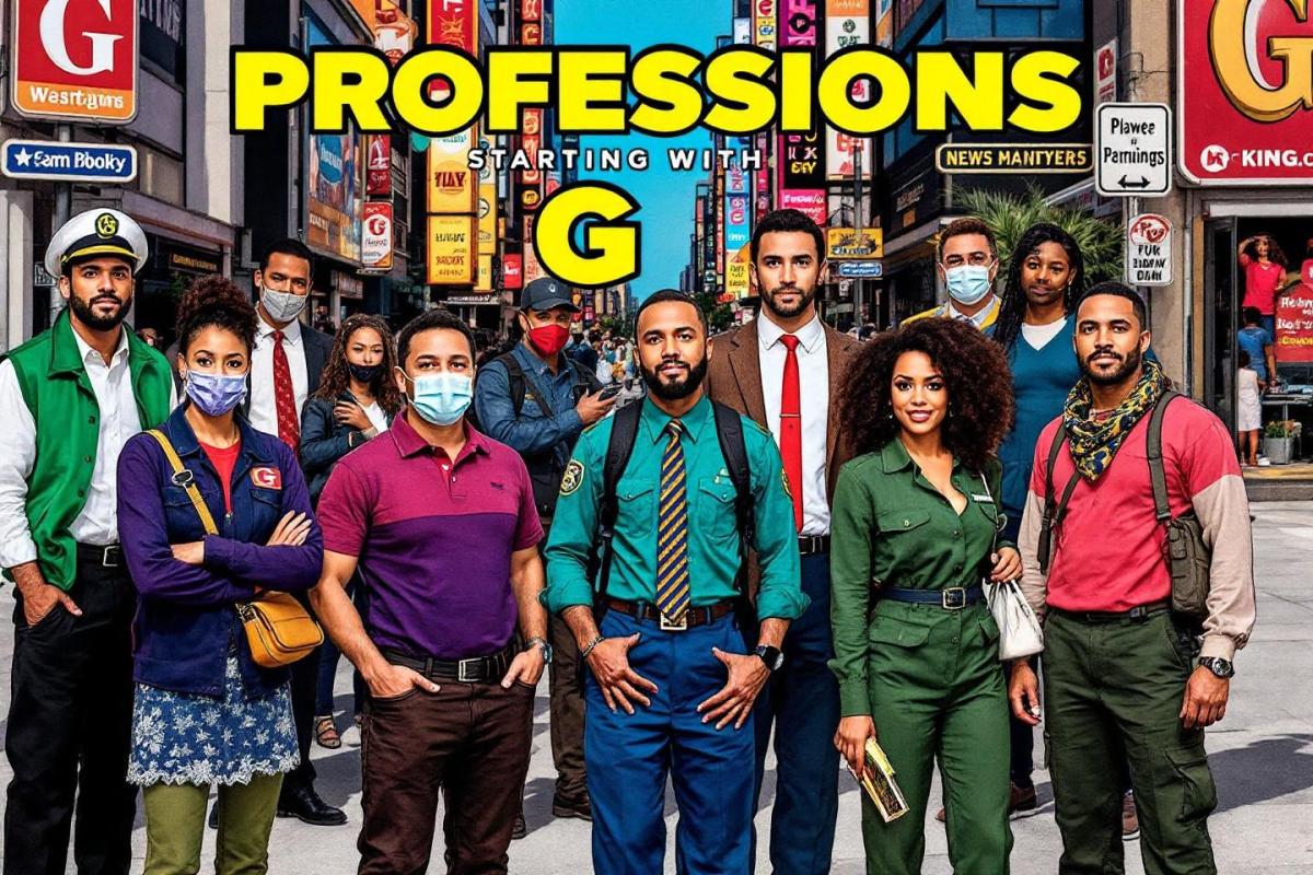 Guide complet des métiers en G : découvrez toutes les professions qui commencent par la lettre G