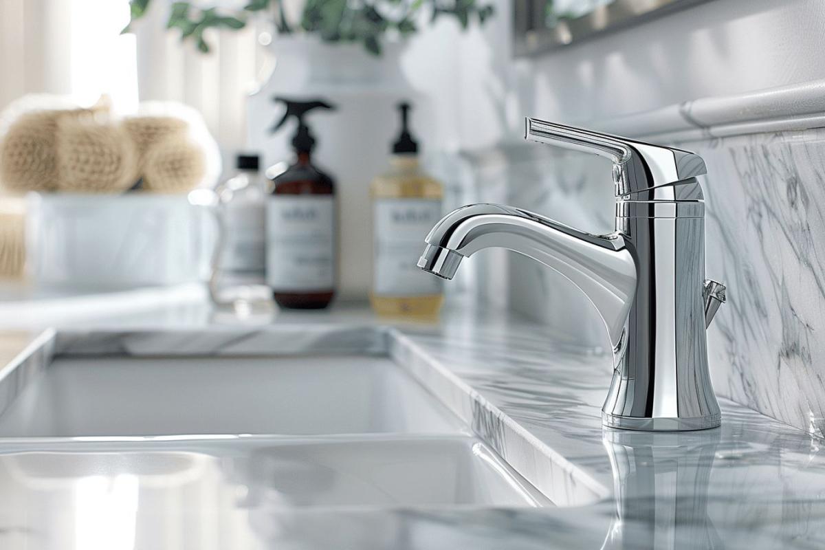 Marre du calcaire ? Voici ce que les pros utilisent pour une robinetterie étincelante – sans vinaigre ni citron