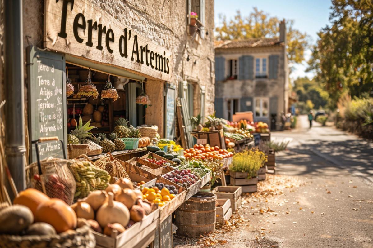 Terre d'Artémis s'installe en ville : inauguration triomphante d'artisanat local