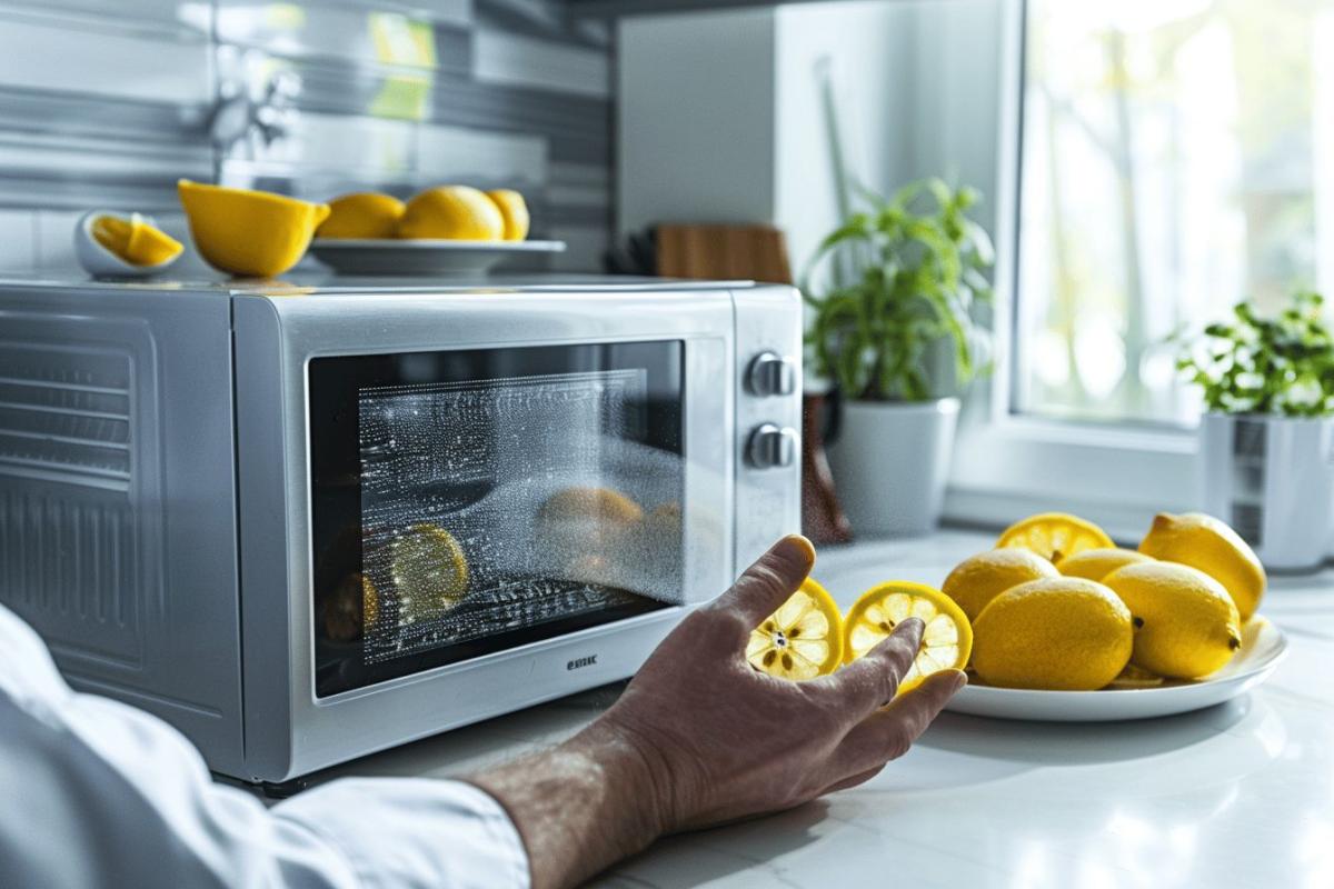 Vous nettoyez encore votre micro-ondes comme ça ? Voici la méthode qu’utilisent les pros