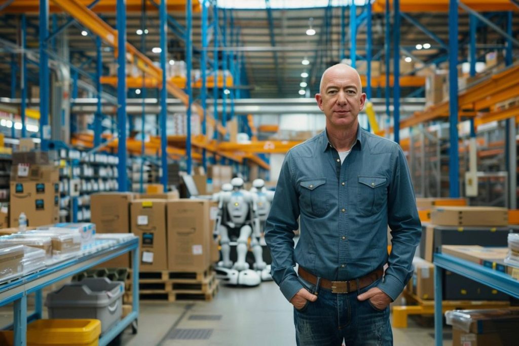 Amazon mise 1,2 milliard d'euros dans l'IA et entrepôts avec "Choose France